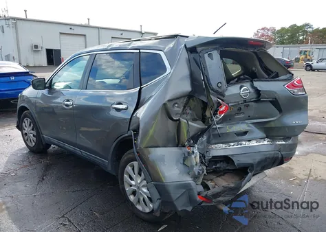 2015 Nissan Rogue S z USA, uszkodzony, nr VIN 5N1AT2MK7FC806522